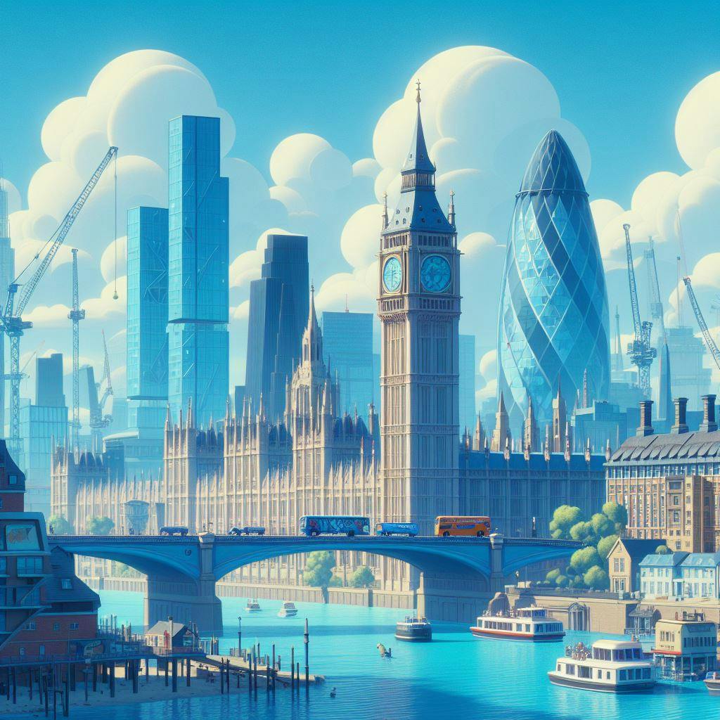 Worklis London skyline